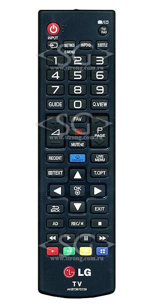 Пульт дистанционного управления для LG AKB73975729 (= AKB73975761) 3D, SMART /orig./